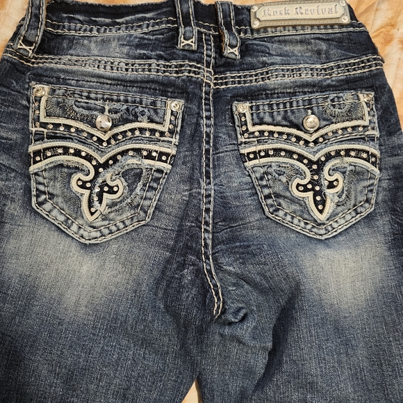 Rock Revival Denim - Rock Revival Easy Crop Jeans Womens size 28